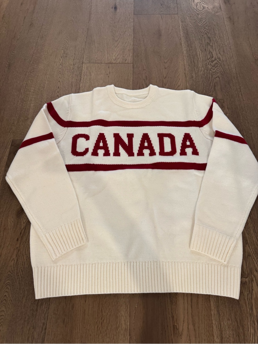 Canada knit sweater